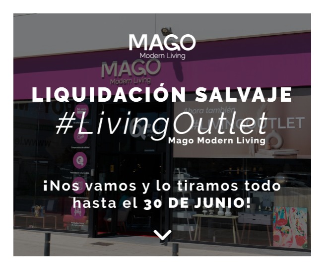 👉 Liquidación total en Living Outlet Almería: muebles de diseño con descuentos salvajes hasta el 30 de junio