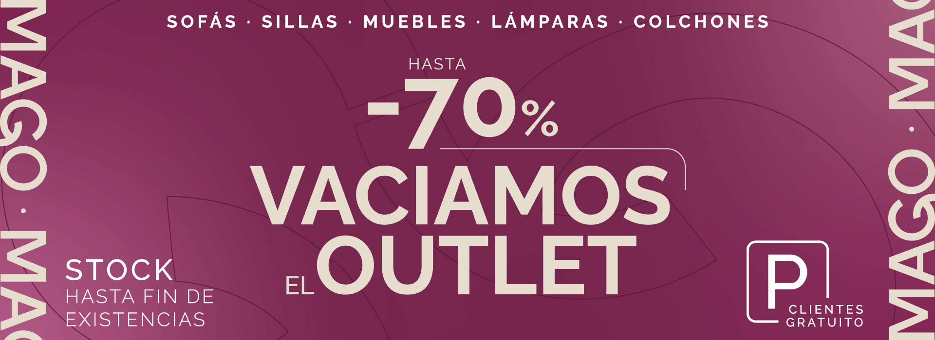 vaciamos el outlet